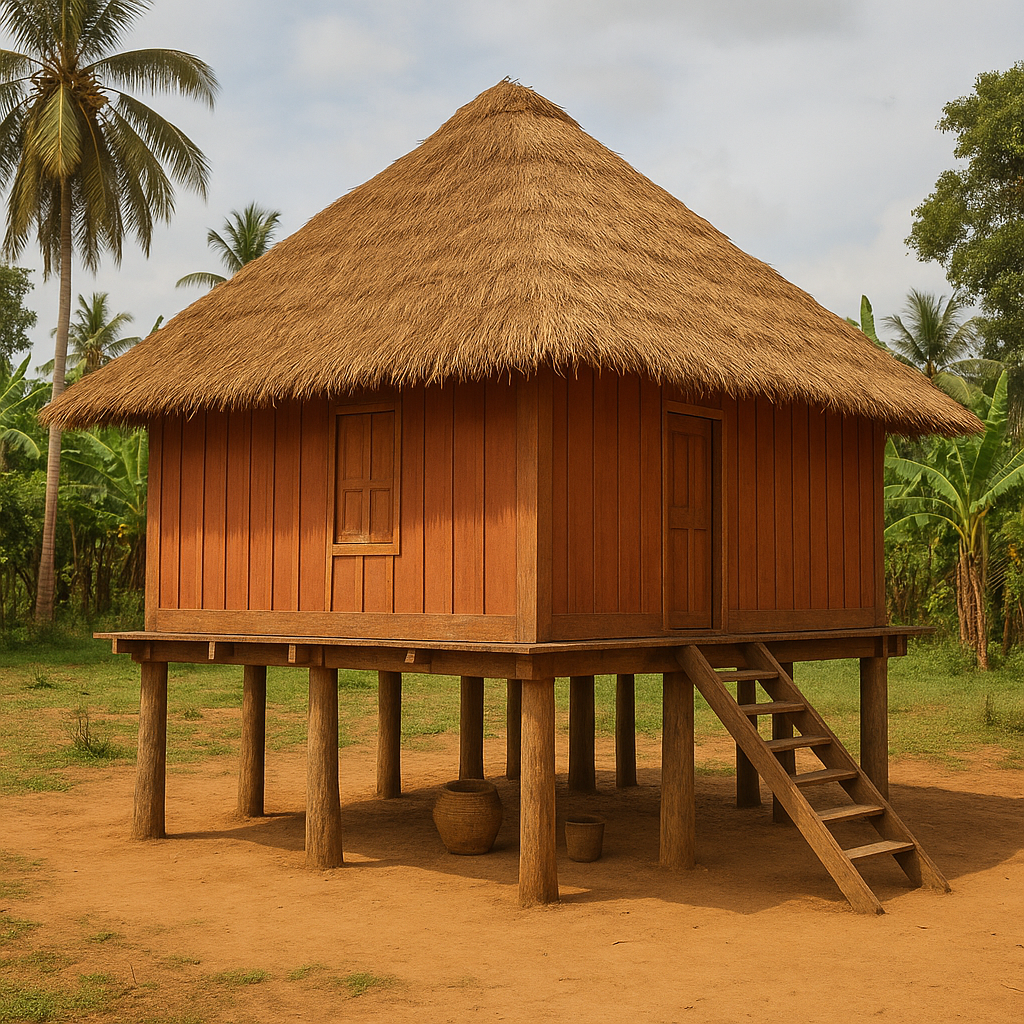 case sur pilotis des caraibes Maison en bois sur pilotis